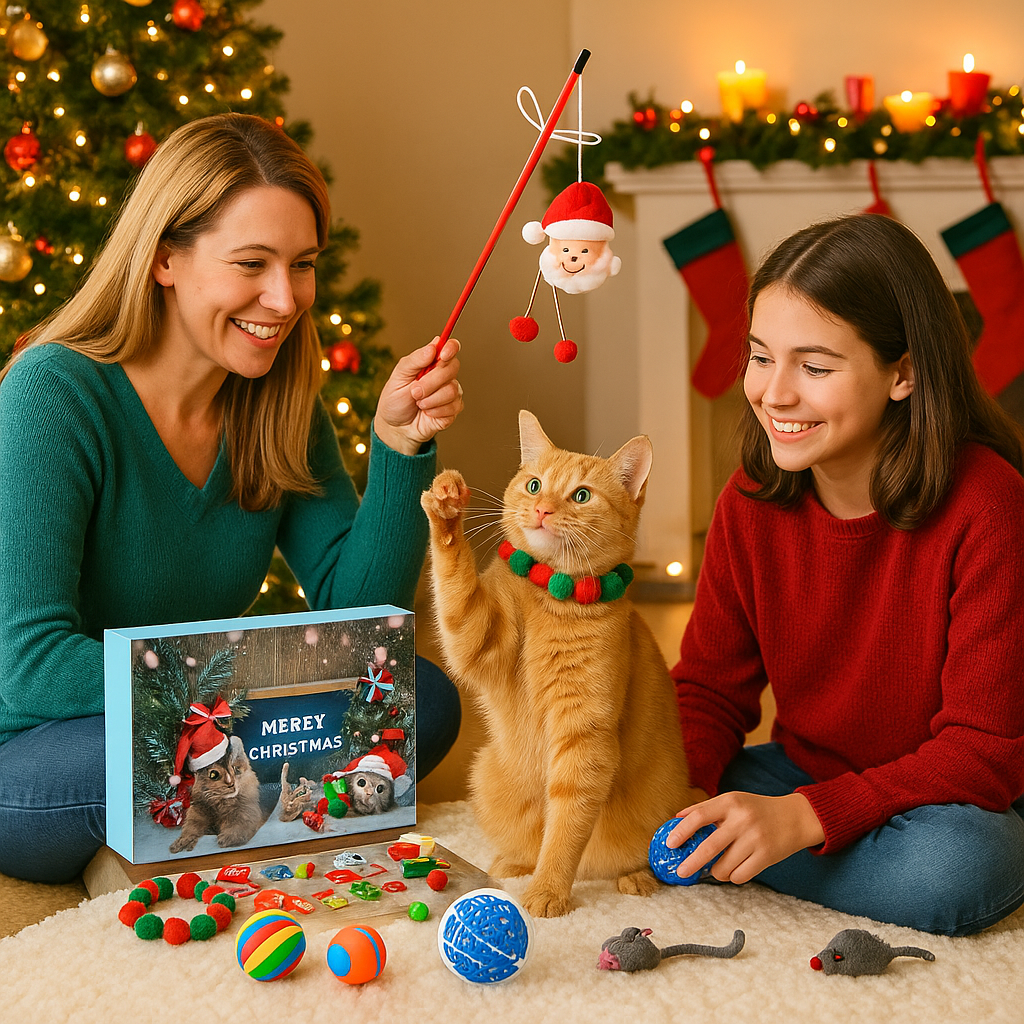 ADVENTA™ Cat Advent Calendar — 24 Days of Holiday Fun